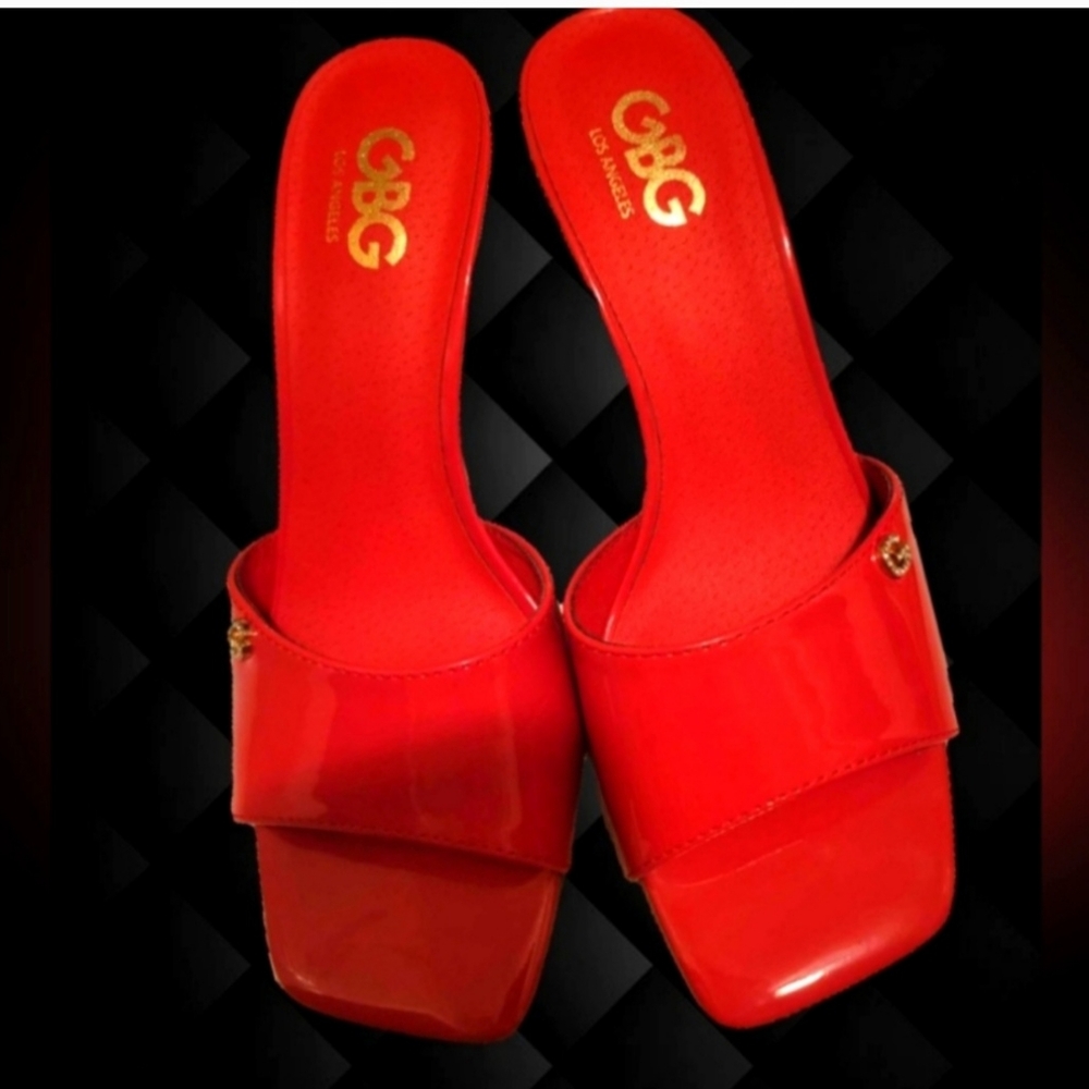 Guess Cherry Red heels size 8.5